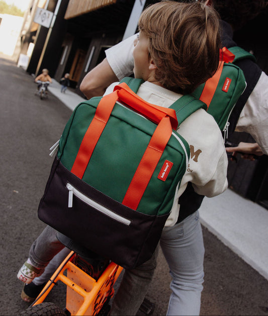 Mini Dark Green Backpack