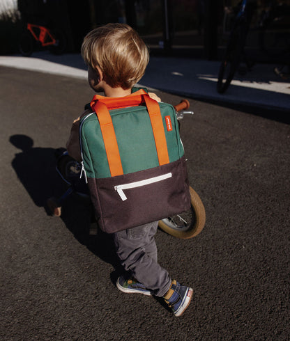 Mini Dark Green Backpack