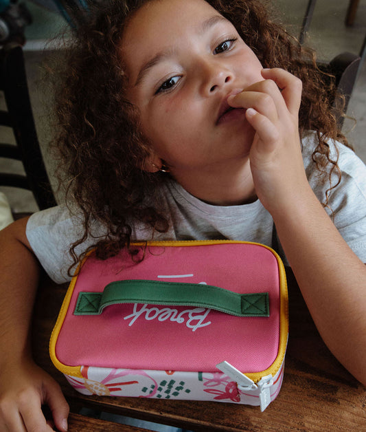 Flower Artwork Snack Bag