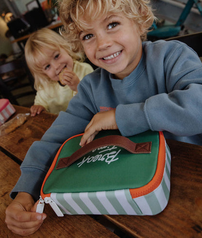 Green Stripes Snack Bag