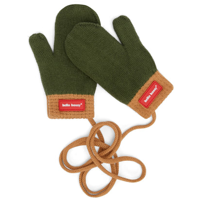 Hotty Forest Mittens