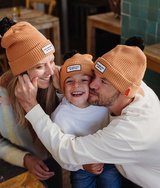 Color Block Woody Beanie