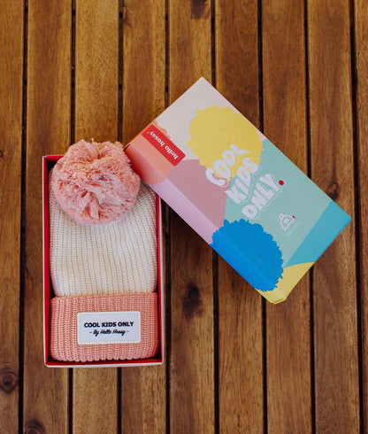 Color Block Ballet Beanie