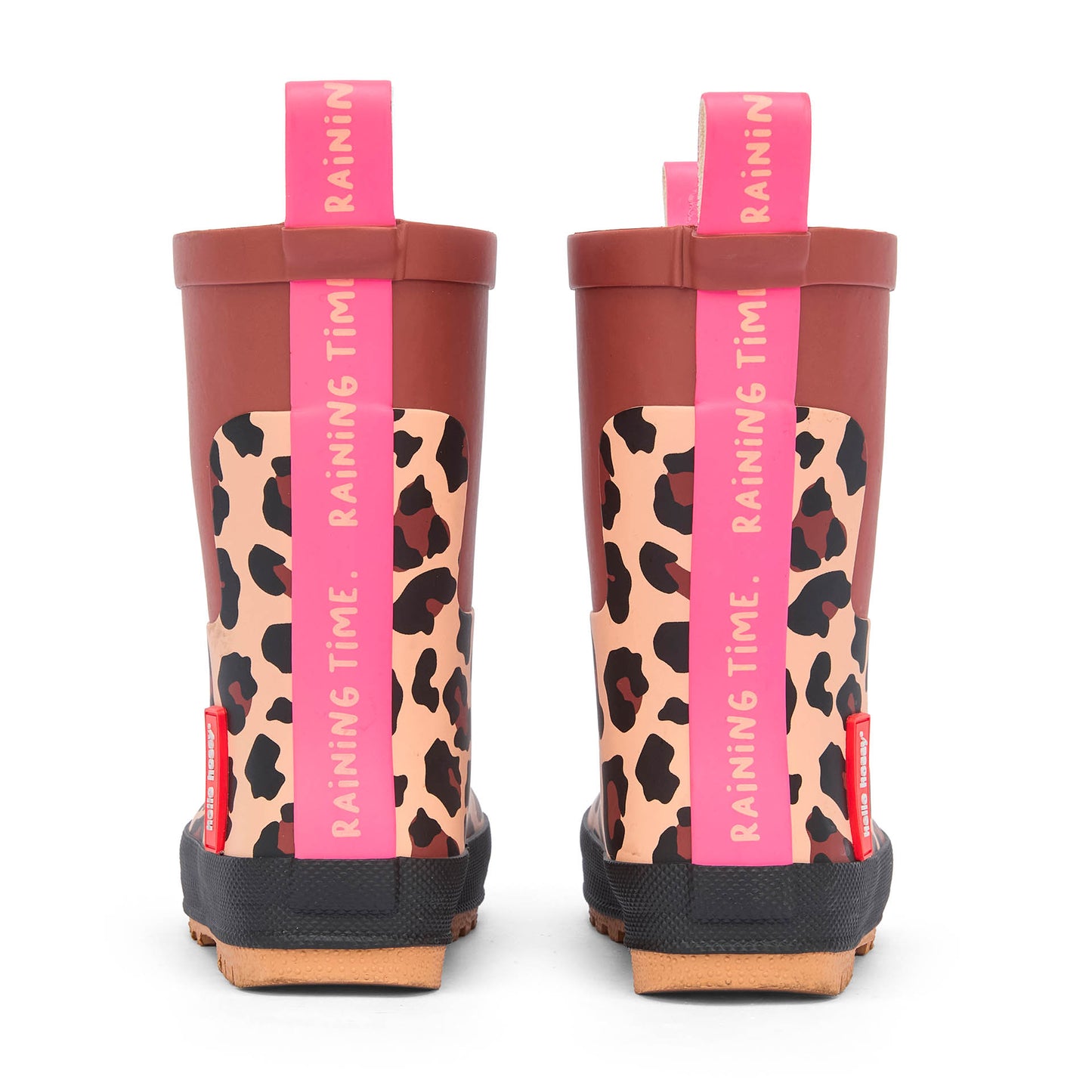Leopard Rain Boots
