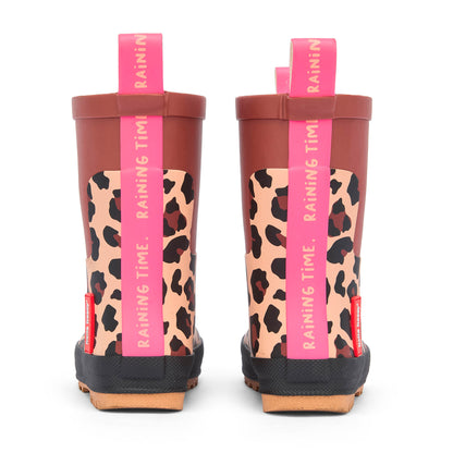 Leopard Rain Boots