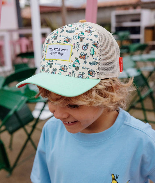 Casquette Adventure Enfants & Bébés, Cool Kids Only, Hello Hossy