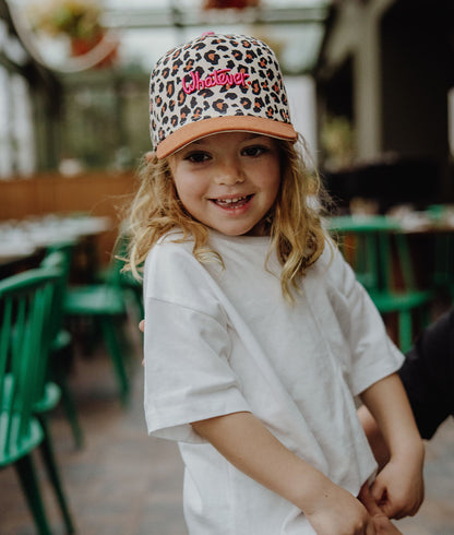 Casquette Enfants Léopard #7, visière courbée, matchy-matchy, éco-responsable, dès 9 mois, Cool Kids Only !