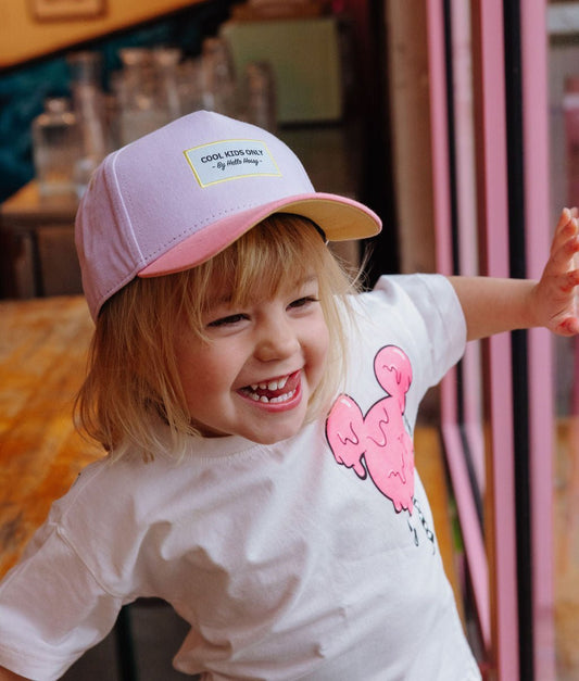 Casquette Mini Purply Enfants & Bébés, Cool Kids Only, Hello Hossy