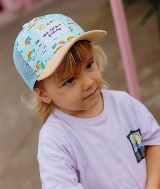 Casquette New Zealand Enfants & Bébés, Cool Kids Only, Hello Hossy