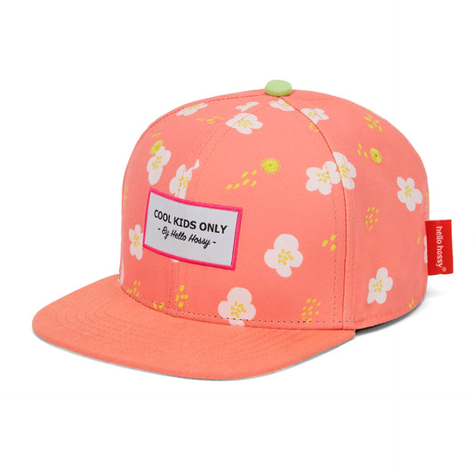 Casquette enfant imprimé fleurs non portée Hello Hossy