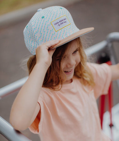 Casquette Enfants Square, visière plate, éco-responsable, certifiée Oeko-Tex, dès 9 mois, Cool Kids Only !