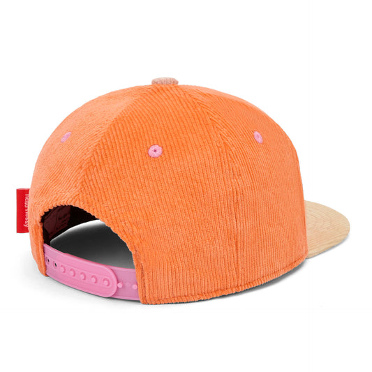 Casquette velours orange Sweet Mandarine pour enfant  – vue arrière 