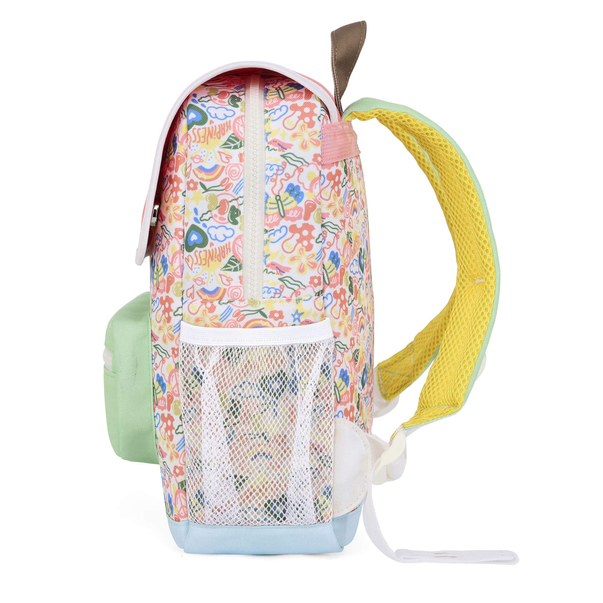 Kids' Backpack - With Flowers patterns I Hello Hossy® Official