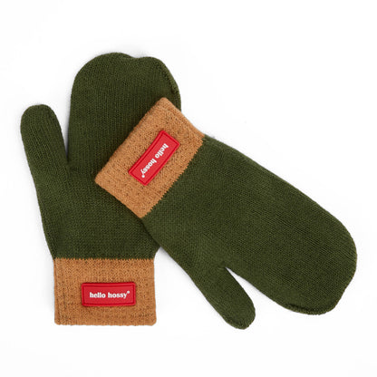 Hotty Forest Mittens