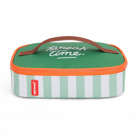 Green Stripes Snack Bag