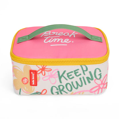 Flower Artwork Lunch Bag