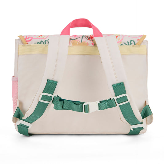 Flower Artwork Schoolbag