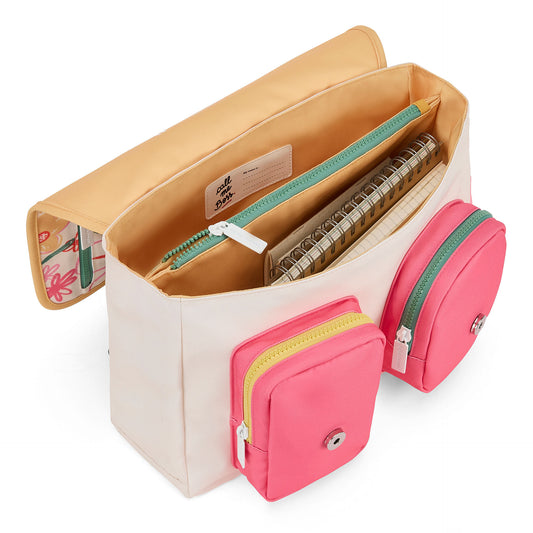 Flower Artwork Schoolbag