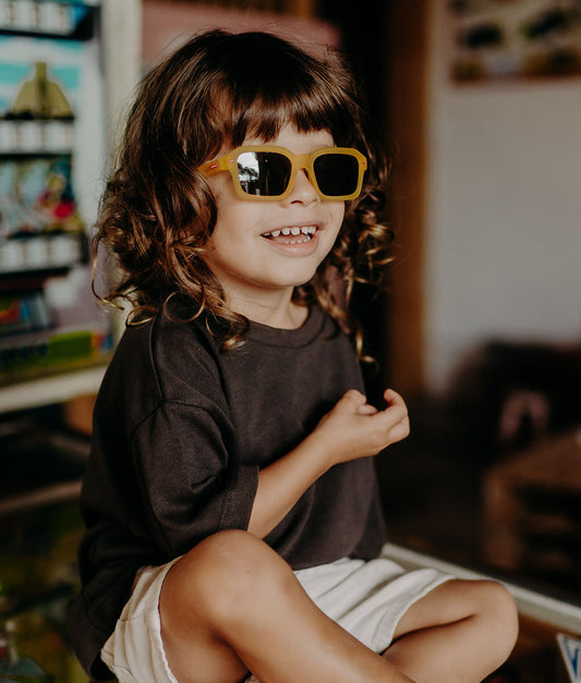 Lunettes de soleil Enfants Morzi July, colorées, verres catégorie 3, UV400, verres polarisés, dès 2 ans, Cool Kids Only !