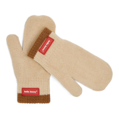 Moufles Hotty Creamy Enfants & Bébés, Cool Kids Only, Hello Hossy