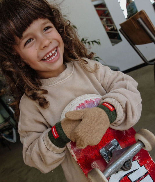 Moufles Hotty Pistachio Enfants & Bébés, Cool Kids Only, Hello Hossy