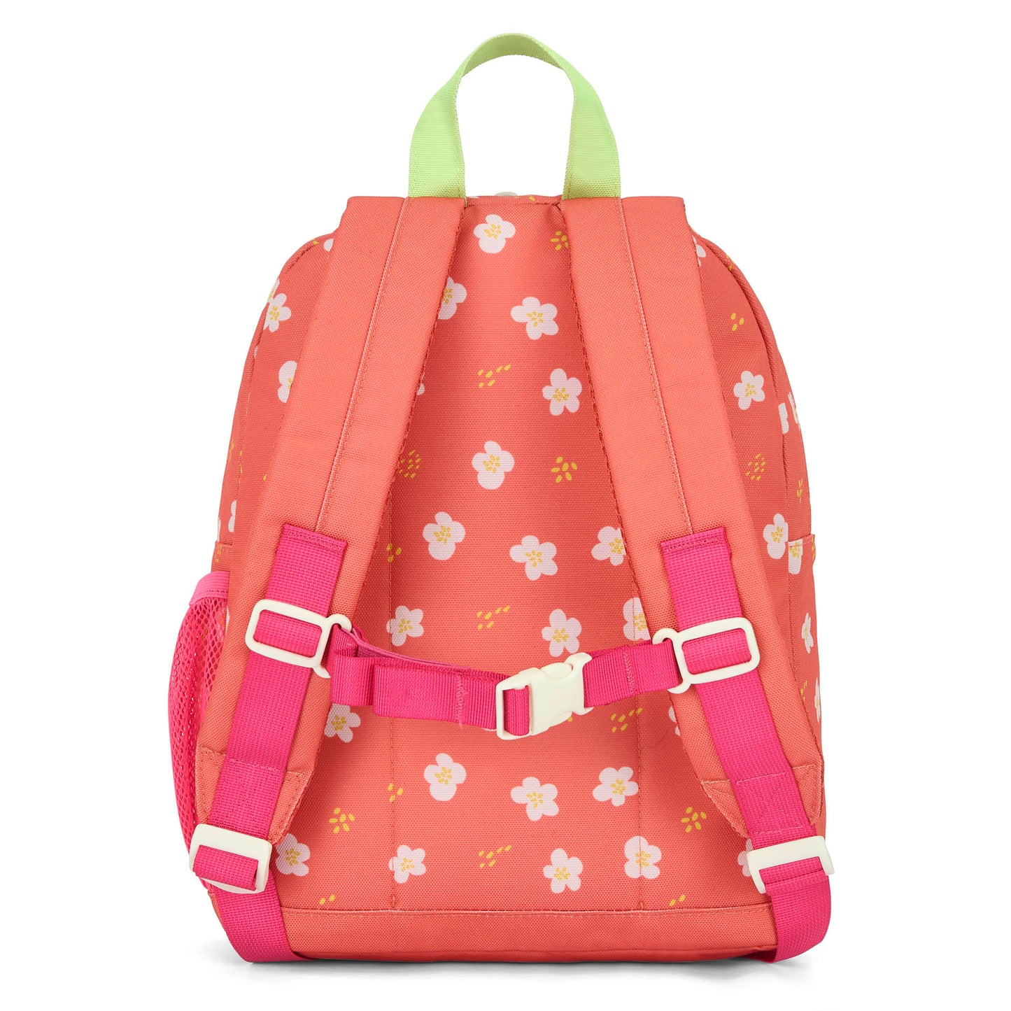 Sac à dos enfant corail motif fleurs bretelles rembourrées Hello Hossy