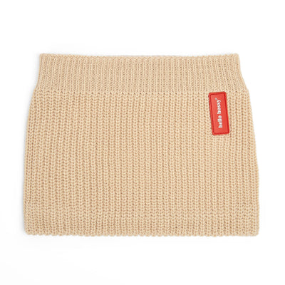 Snood Kids Cocoon Creamy, organic cotton, fleece lining, from 1 year old, Cool Kids Only !