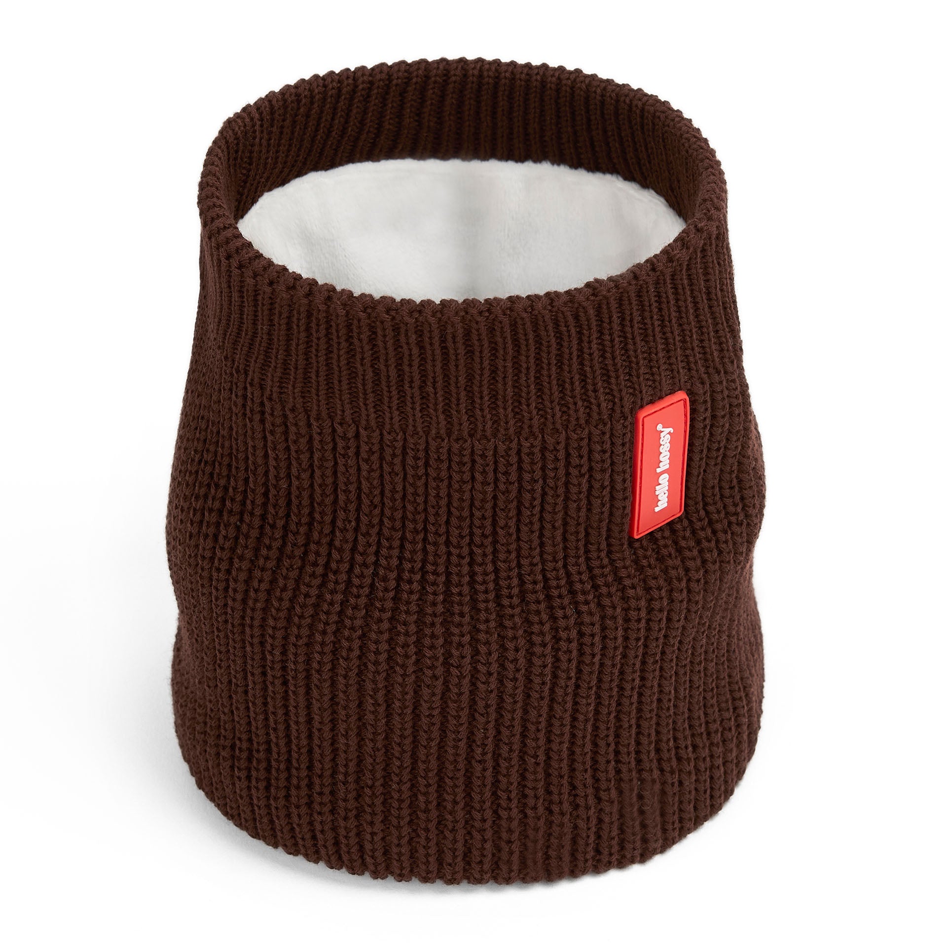 Snood Enfants Cocoon Chocolate, coton biologique, doublure polaire, dès 1 an, Cool Kids Only !