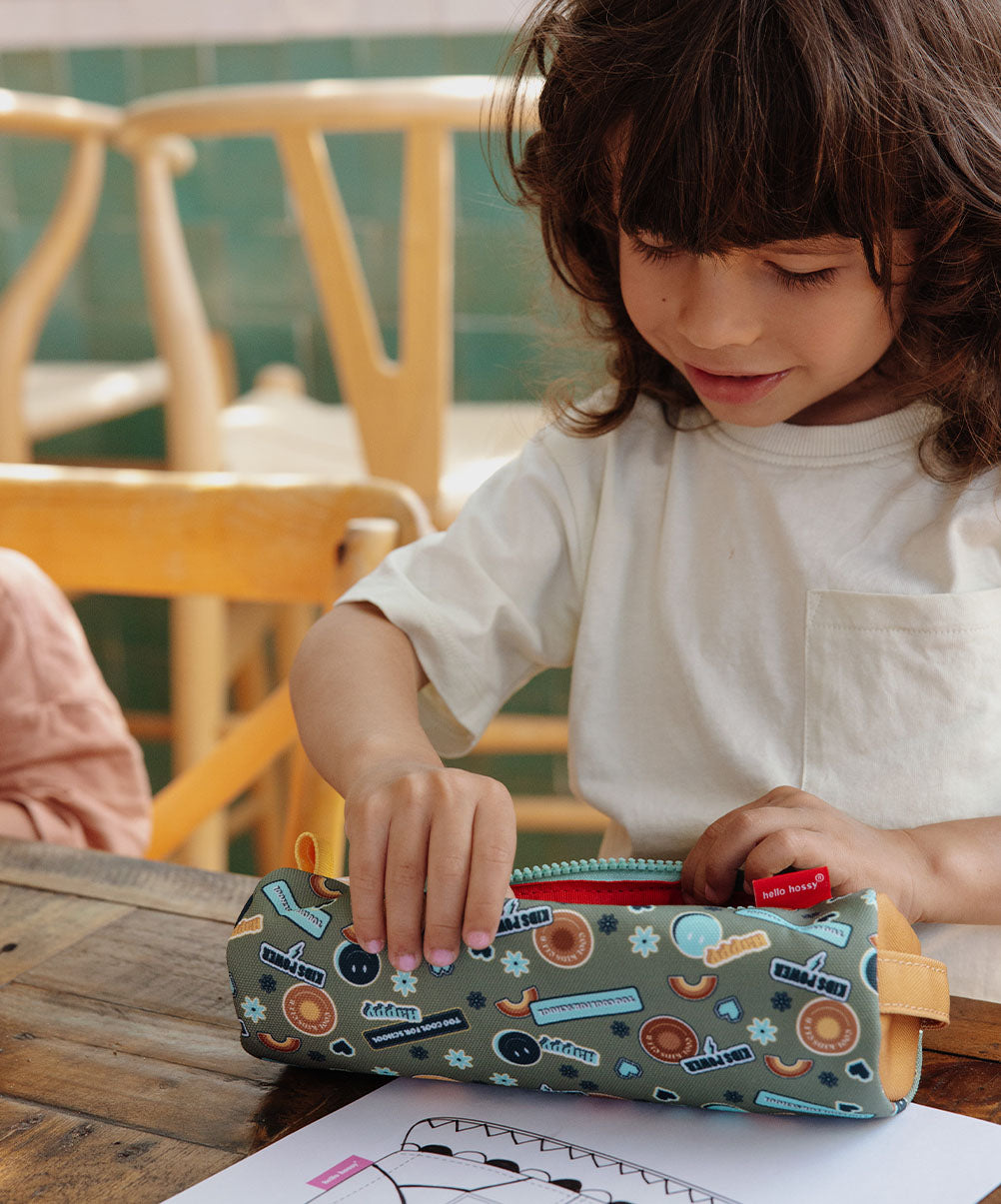 Trousse Scolaire Enfants Smiley, Maternelle et Primaire, Cool Kids Only !