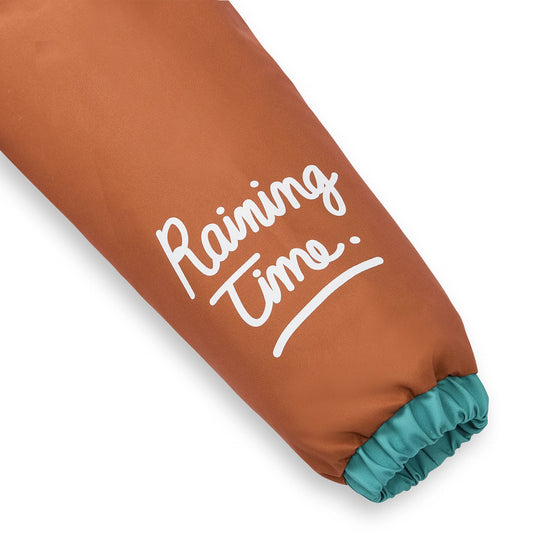 Veste de Pluie imperméable Peanut pour enfant - détail manche