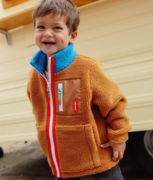 Veste Polaire Blue Camel