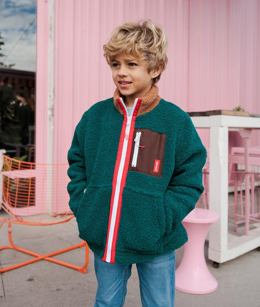 Duck Blue Fleece Jacket
