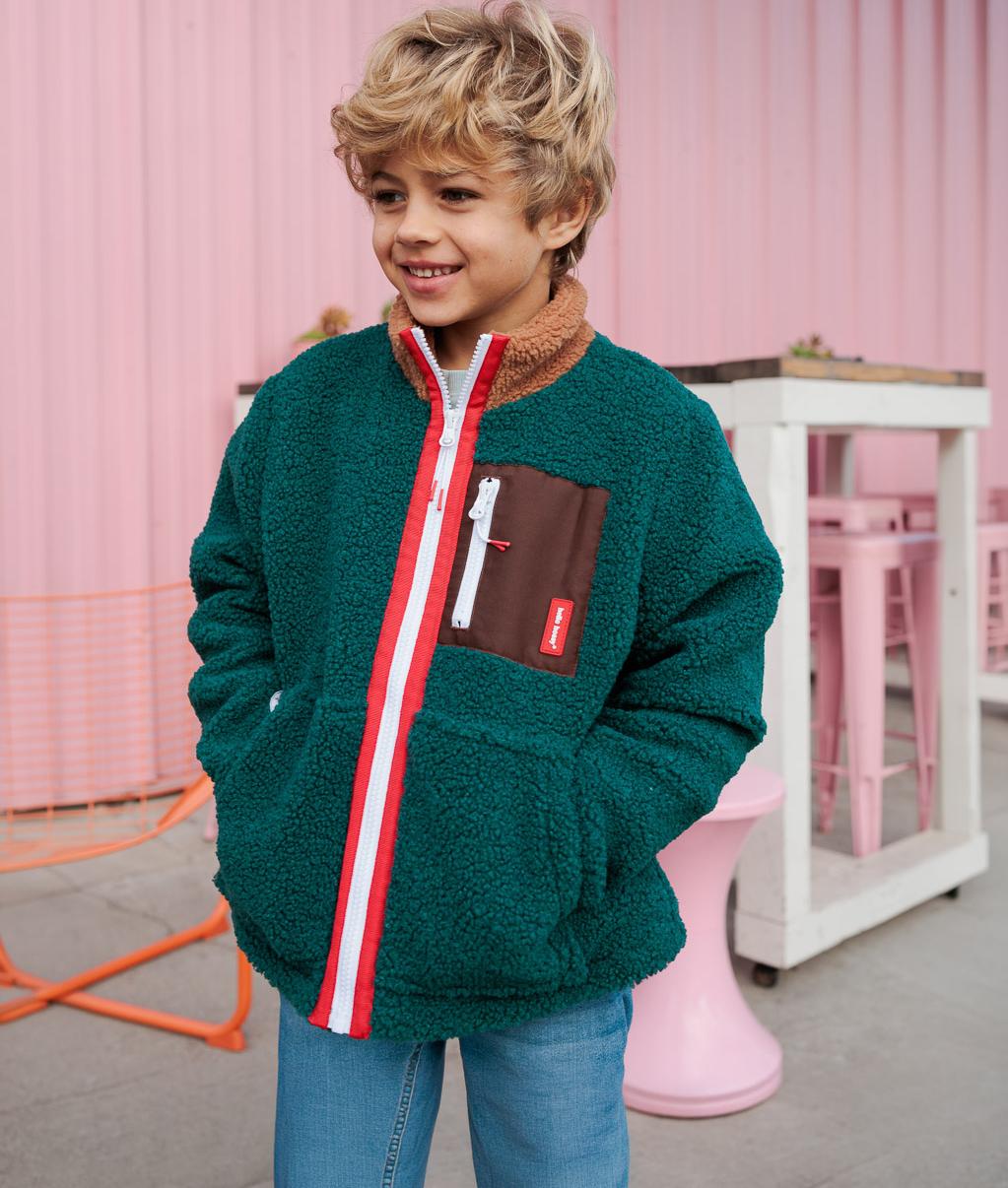 Duck Blue Fleece Jacket