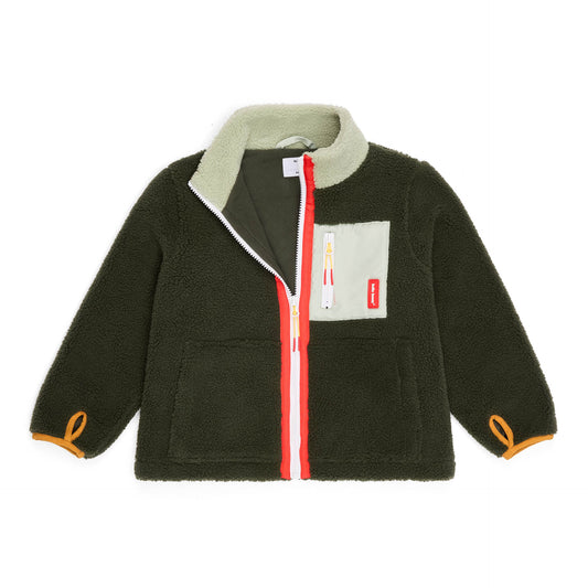 Fluffy Forest Fleece Jacket