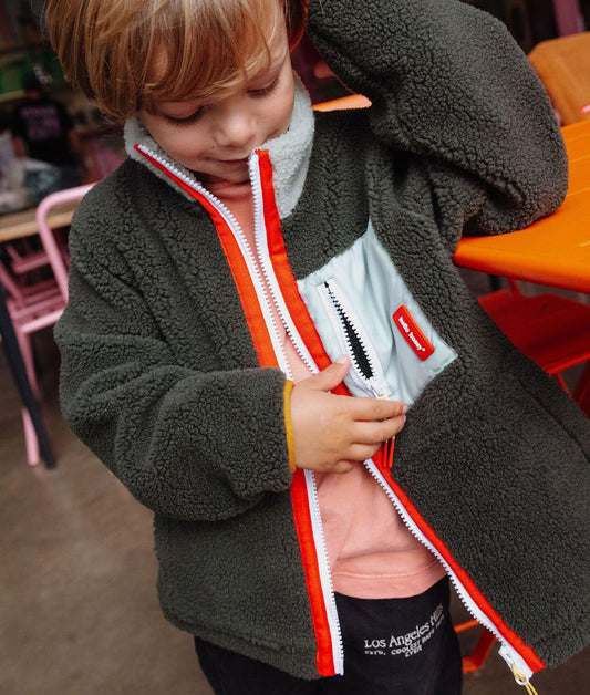 Fluffy Forest Fleece Jacket