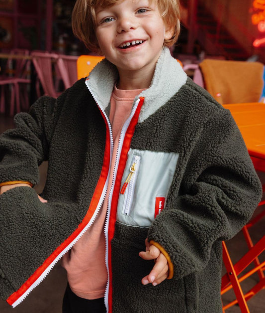 Fluffy Forest Fleece Jacket