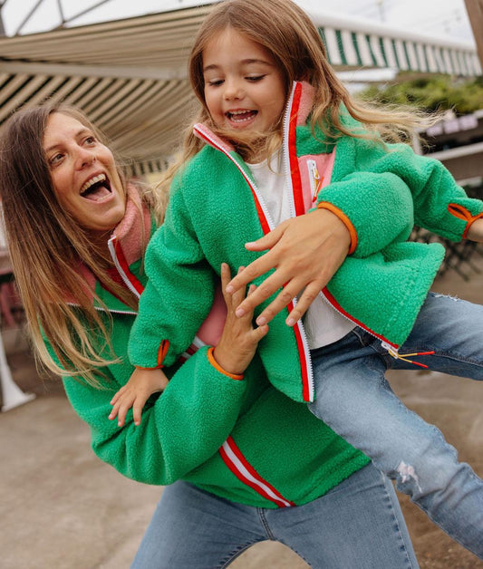 Green Candy Fleece Jacket