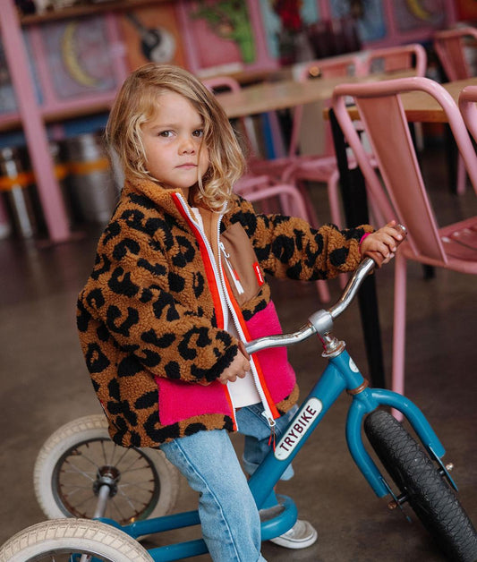 Leopard Fleece Jacket