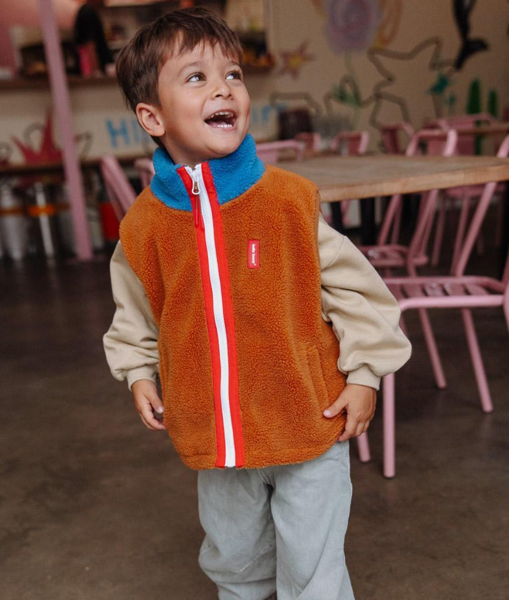 Blue Camel Sleeveless Fleece