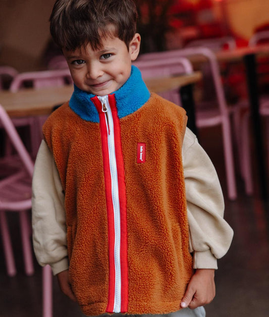 Blue Camel Sleeveless Fleece