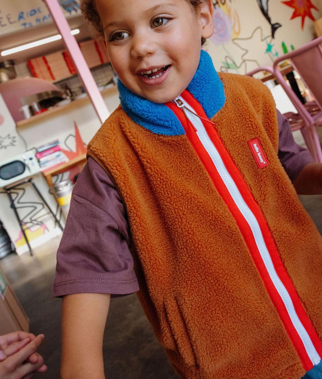 Blue Camel Sleeveless Fleece