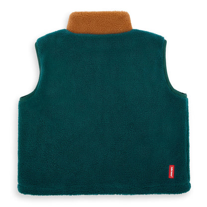 Duck Blue Sleeveless Fleece