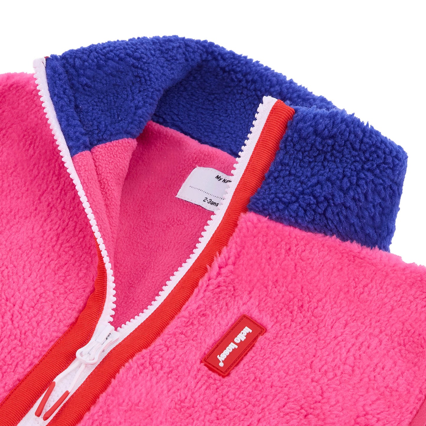 Fuchsia Sleeveless Fleece