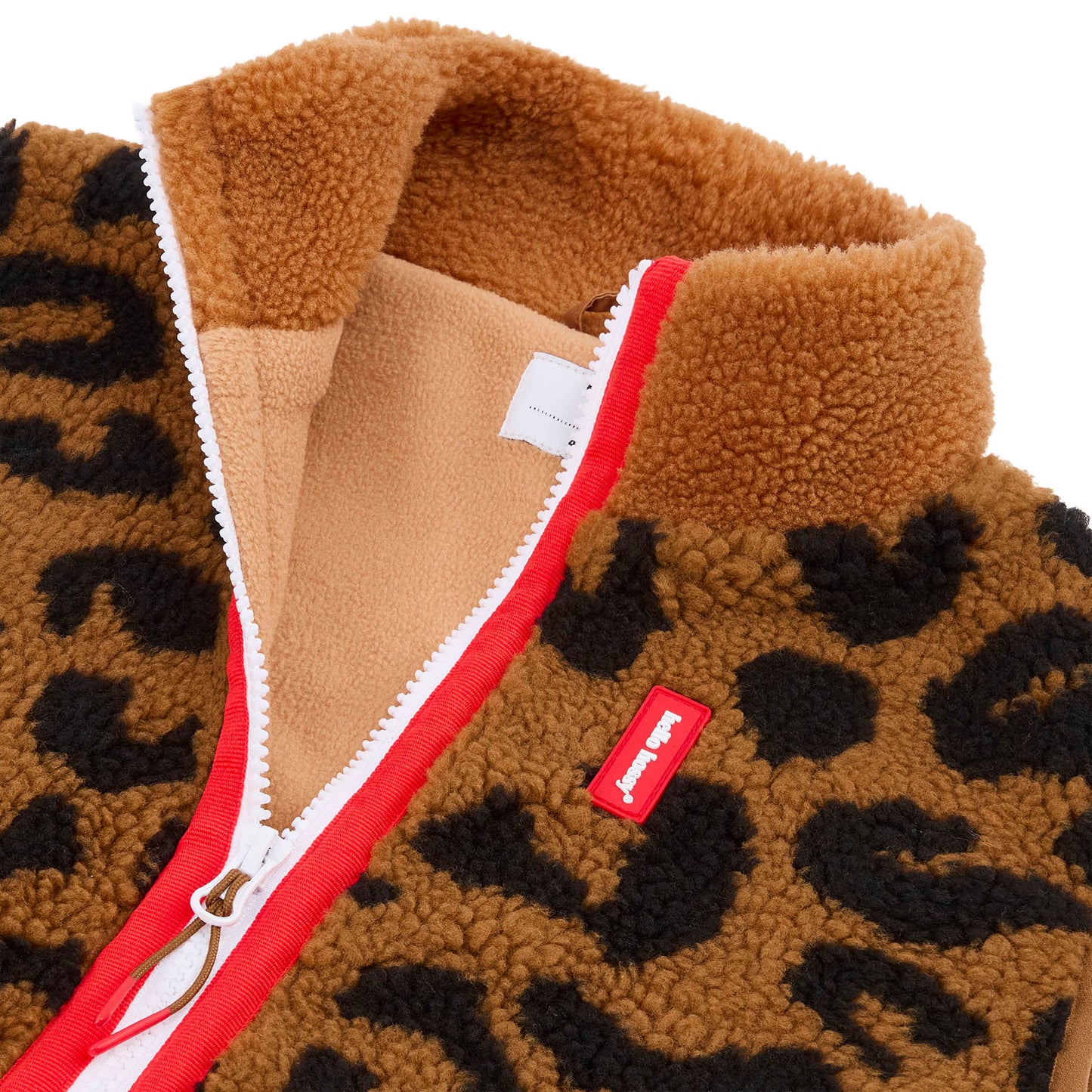 Leopard Sleeveless Fleece
