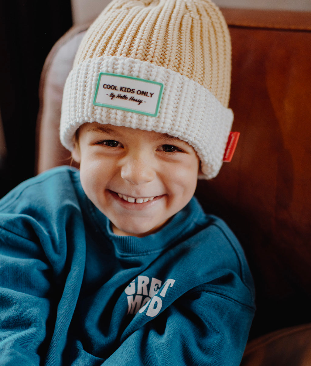 Cool Cream Beanie