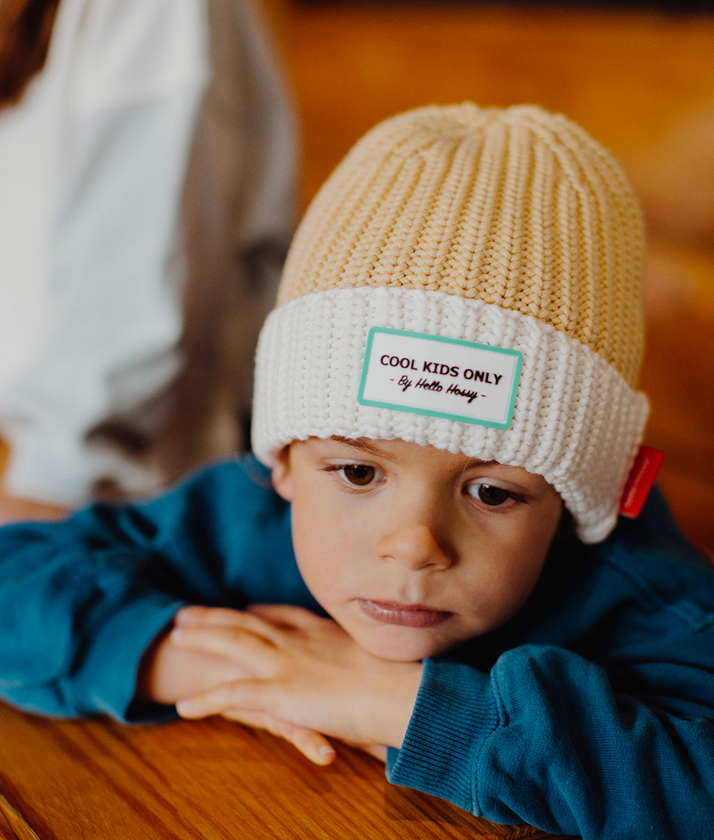 Cool Cream Beanie