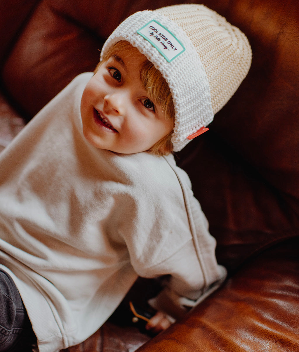 Cool Cream Beanie