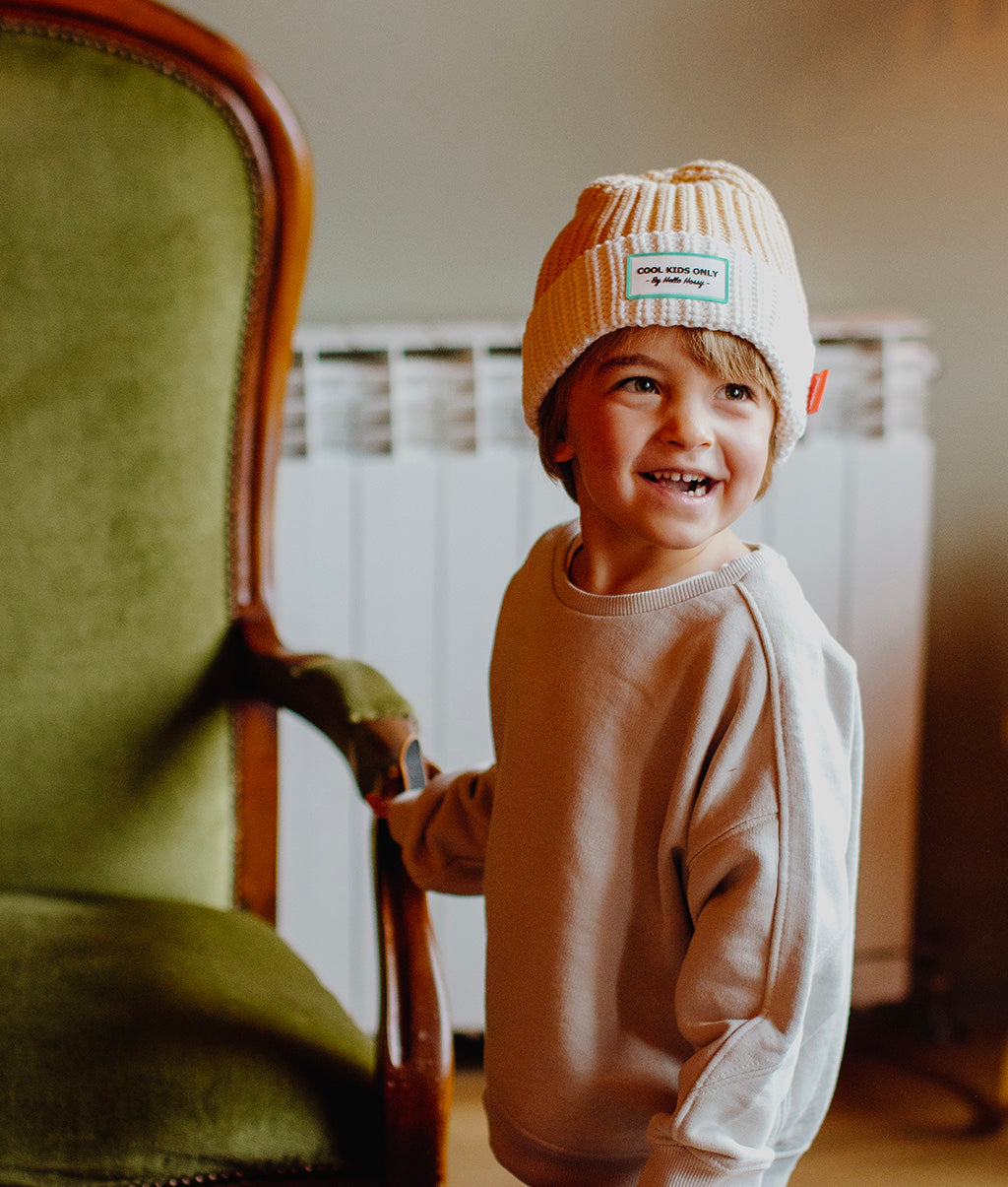 Cool Cream Beanie