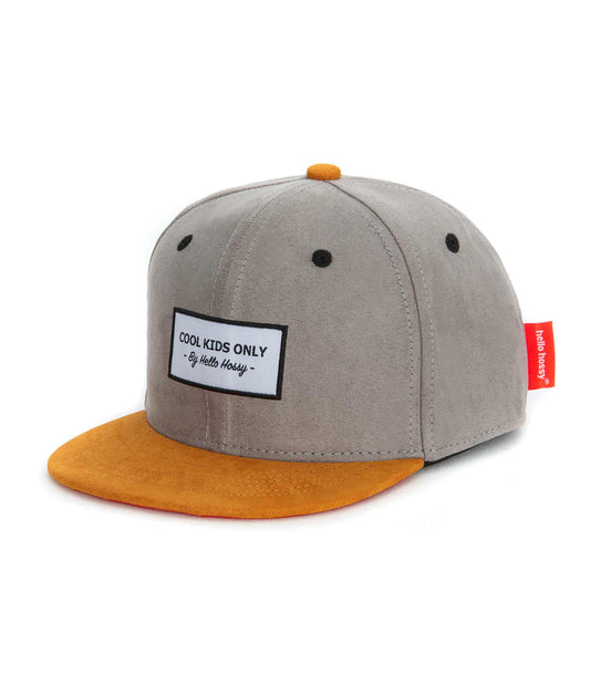 Casquette Daim Street Grey Enfants & Bébés, Cool Kids Only, Hello Hossy