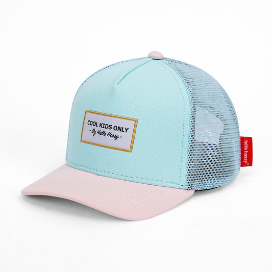 Casquette Enfants Mini Lagoon, style Trucker, éco-responsable, certifiée Oeko-Tex, dès 9 mois, Cool Kids Only !